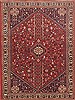 Abadeh Red Hand Knotted 410 X 68 Area Rug 100-10687 Thumb 0