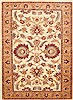 Chobi Beige Square Hand Knotted 68 X 79  Area Rug 100-10688 Thumb 0