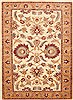 Chobi Beige Square Hand Knotted 68 X 79  Area Rug 100-10688 Thumb 0