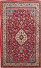 Sarouk Red Hand Knotted 46 X 70  Area Rug 100-10691 Thumb 0