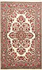 Sarouk Beige Hand Knotted 43 X 72  Area Rug 100-10695 Thumb 0