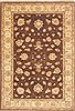 Chobi Brown Hand Knotted 60 X 89 Area Rug 100-10697 Thumb 0