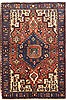 Nahavand Red Hand Knotted 46 X 69  Area Rug 100-10701 Thumb 0