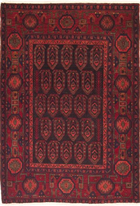 Mussel Blue Hand Knotted 46 X 66  Area Rug 100-10705 Image 0