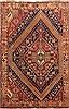 Qashqai Blue Hand Knotted 43 X 66  Area Rug 100-10706 Thumb 0