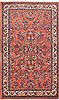 Sarouk Red Hand Knotted 48 X 70 Area Rug 100-10709 Thumb 0