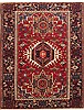 Karajeh Red Hand Knotted 52 X 66  Area Rug 100-10716 Thumb 0