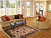 Jaipur Beige Hand Knotted 50 X 70  Area Rug 100-10718 Thumb 5