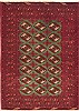 Turkman Green Hand Knotted 48 X 68 Area Rug 100-10720 Thumb 0