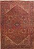 Goravan Red Hand Knotted 86 X 119  Area Rug 100-10731 Thumb 0