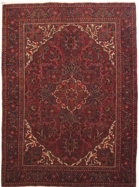 Goravan Red Hand Knotted 78 X 108 Area Rug 100-10733 Image 0