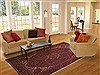 Goravan Red Hand Knotted 78 X 108 Area Rug 100-10733 Thumb 4