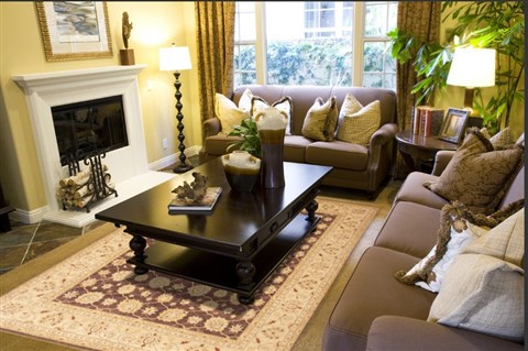 Chobi Brown Hand Knotted 83 X 113 Area Rug 100-10734 Image 3