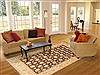 Chobi Brown Hand Knotted 83 X 113 Area Rug 100-10734 Thumb 4