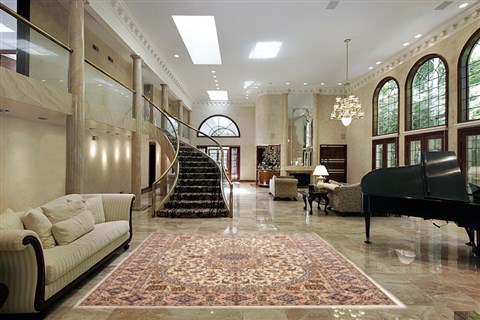 Nain Beige Hand Knotted 79 X 113 Area Rug 100-10736 Image 1