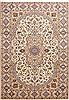 Chobi Beige Hand Knotted 83 X 113  Area Rug 100-10737 Thumb 0