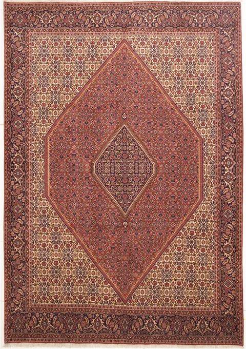 Bidjar Beige Hand Knotted 82 X 112 Area Rug 100-10741 Image 0