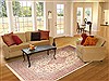 Qum Beige Hand Knotted 82 X 115 Area Rug 100-10743 Thumb 4