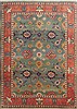 Mahal Blue Hand Knotted 82 X 113  Area Rug 100-10745 Thumb 0