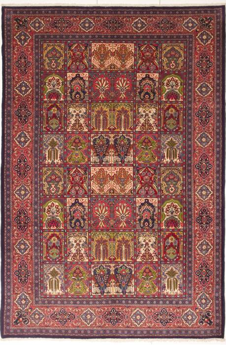Sarouk Multicolor Hand Knotted 73 X 110  Area Rug 100-10750 Image 0