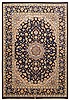 Mashad Blue Hand Knotted 79 X 116  Area Rug 100-10751 Thumb 0