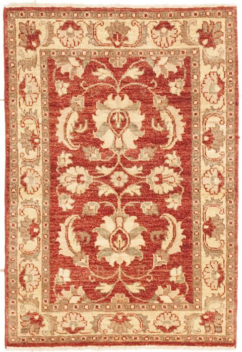Chobi Red Hand Knotted 29 X 40  Area Rug 100-10752 Image 0