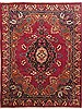 Mashad Red Hand Knotted 82 X 110  Area Rug 100-10754 Thumb 0