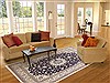 Nain Blue Hand Knotted 711 X 115 Area Rug 100-10758 Thumb 4