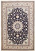 Nain Blue Hand Knotted 711 X 115 Area Rug 100-10758 Thumb 0