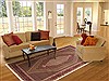 Sanandaj Brown Hand Knotted 80 X 110 Area Rug 100-10759 Thumb 4
