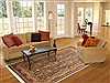 Pak-Persian Black Hand Knotted 80 X 108 Area Rug 100-10762 Thumb 4