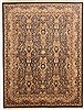 Pak-Persian Black Hand Knotted 80 X 108 Area Rug 100-10762 Thumb 0