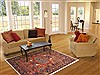Nahavand Red Hand Knotted 52 X 82 Area Rug 100-10764 Thumb 4
