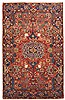 Nahavand Red Hand Knotted 52 X 82 Area Rug 100-10764 Thumb 0