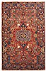 Nahavand Red Hand Knotted 52 X 82  Area Rug 100-10764 Thumb 0