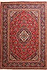 Kashan Red Hand Knotted 80 X 116  Area Rug 100-10765 Thumb 0
