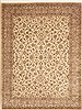 Pak-Persian Beige Hand Knotted 81 X 109  Area Rug 100-10766 Thumb 0