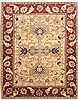 Pishavar Green Hand Knotted 88 X 1011  Area Rug 100-10768 Thumb 0