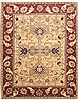 Pishavar Green Hand Knotted 88 X 1011  Area Rug 100-10768 Thumb 0