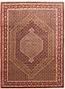 Sanandaj Red Hand Knotted 85 X 113  Area Rug 100-10771 Thumb 0