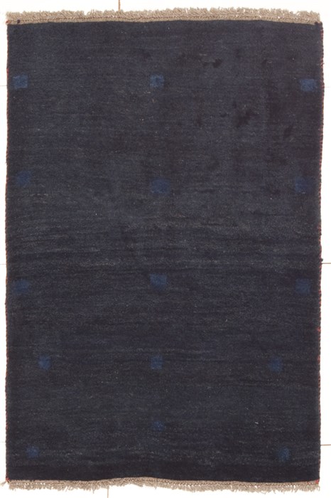 Gabbeh Blue Hand Knotted 35 X 50 Area Rug 100-10783 Image 0