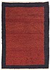 Gabbeh Red Hand Knotted 37 X 52  Area Rug 100-10785 Thumb 0