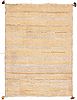 Gabbeh Beige Hand Knotted 36 X 47  Area Rug 100-10791 Thumb 0