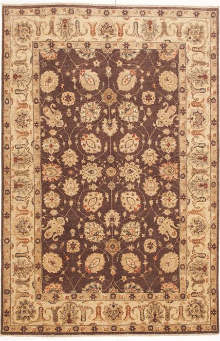 Chobi Brown Hand Knotted 511 X 90 Area Rug 100-10793 Image 0