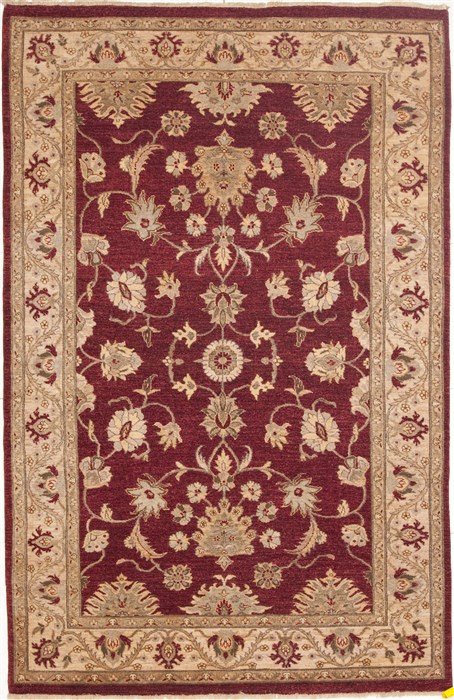 Karajeh Red Hand Knotted 62 X 93 Area Rug 100-10794 Image 0