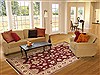 Karajeh Red Hand Knotted 62 X 93 Area Rug 100-10794 Thumb 4