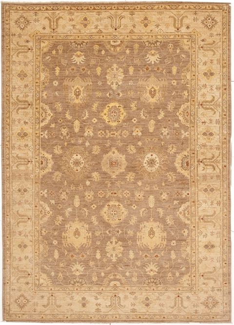 Chobi Brown Hand Knotted 60 X 85  Area Rug 100-10795 Image 0