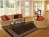 Gabbeh Brown Hand Knotted 61 X 87 Area Rug 100-10801 Thumb 4