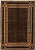 Gabbeh Brown Hand Knotted 61 X 87  Area Rug 100-10801 Thumb 0