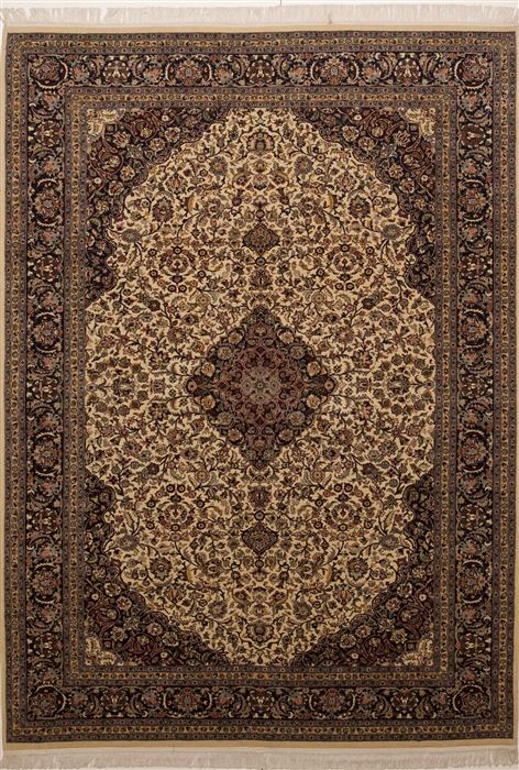 Pak-Persian Beige Hand Knotted 60 X 92 Area Rug 100-10803 Image 0